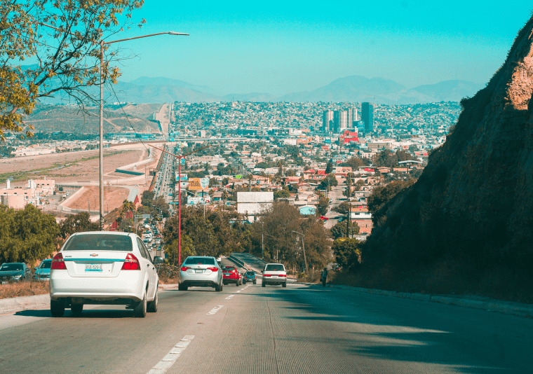 Road in Tijuana